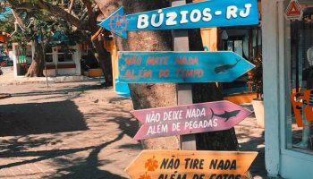 Placa búzios RJ